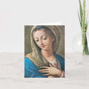 Funeral Thank You Cards   Beautiful Mary 3