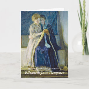 Funeral Thank You Cards   Christ & His Mother