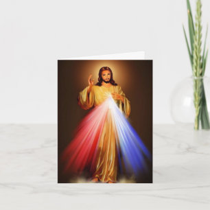 Funeral Thank You Cards   Divine Mercy 01
