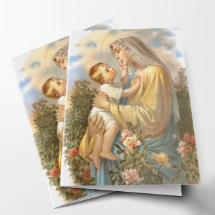 Funeral Thank You Cards   Good & Gentle Mother 01