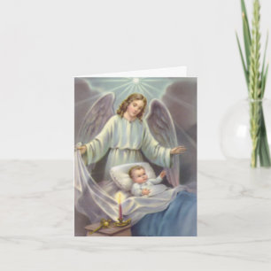 Funeral Thank You Cards   Guardian Angel 02