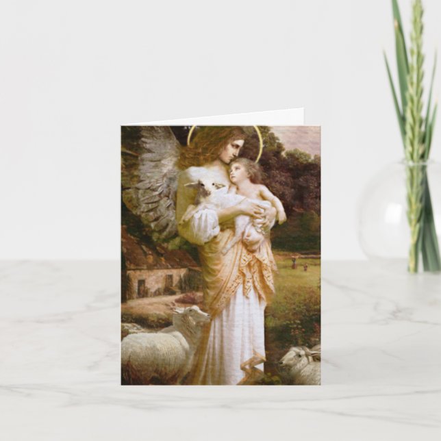 Funeral Thank You Cards | Guardian Angel 03 (Front)