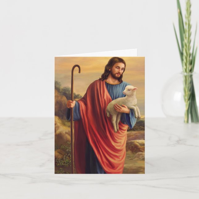 Funeral Thank You Cards | Lost Sheep 2 (Front)