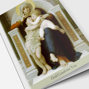 Funeral Thank You Cards   Mary, Jesus & St John