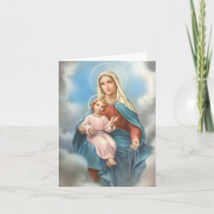 Funeral Thank You Cards   Our Lady Holy Rosary 3