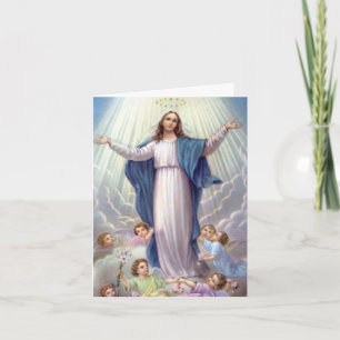 Funeral Thank You Cards   Our Lady Holy Rosary 4