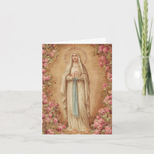 Funeral Thank You Cards Our Lady of Lourdes