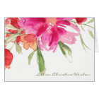 Funeral Thank You Cards | Watercolor Florals 4