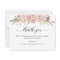 Funeral Thank You Note, Blush Floral