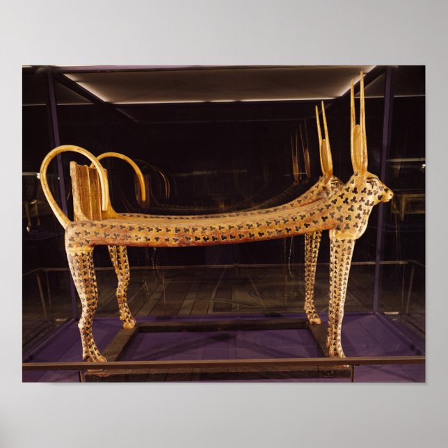 Funerary bed in the form of the sacred cow poster (Front)