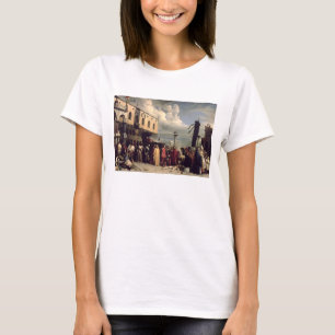Funerary honours given to Titian who died in Venic T-Shirt