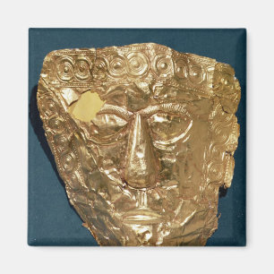 Funerary mask magnet