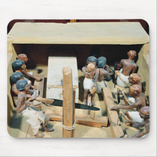 Funerary model of a carpentry workshop mouse mat