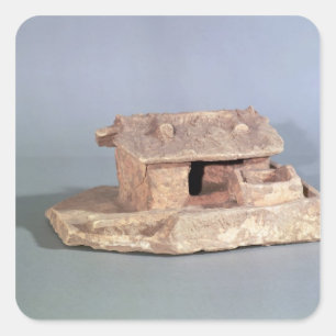 Funerary model of farm, from Thanh Hoa Square Sticker