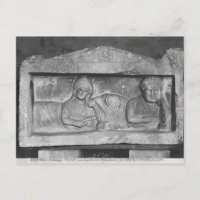 Funerary relief of a couple, from Palmyra, Syria