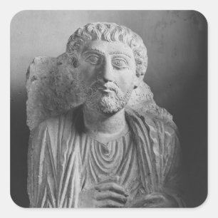 Funerary relief of a male figure, from Palmyra Square Sticker