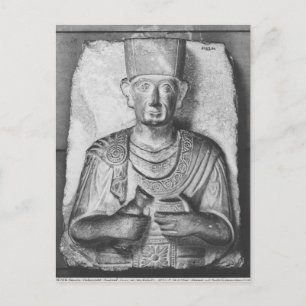 Funerary relief of Zabdale, from Palmyra, Syria Postcard
