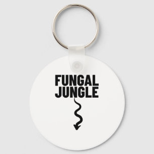 Fungal Jungle Arrow Funny Airport Cruise Exchange Key Ring