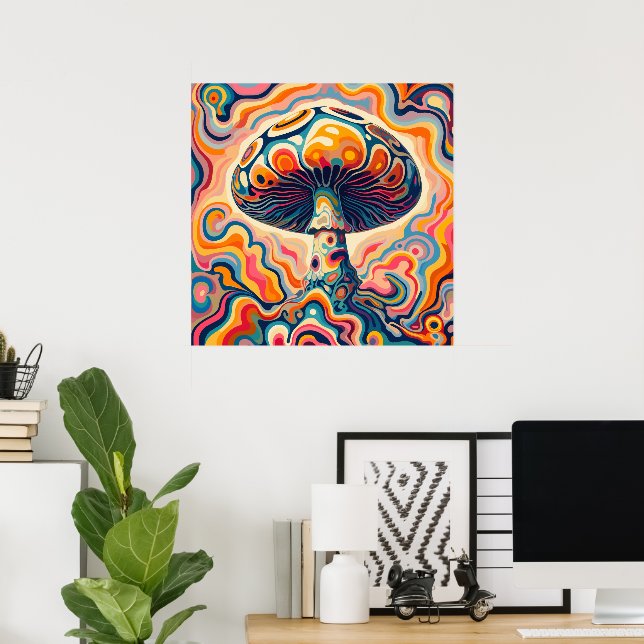 Fungi Dreamscape Poster (Home Office)
