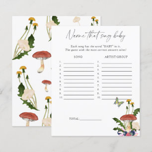 fungi forest - Name that song baby shower game