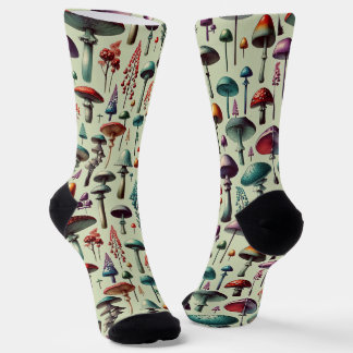 Fungi Forest Socks