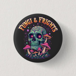 Fungi & Frights  3 Cm Round Badge