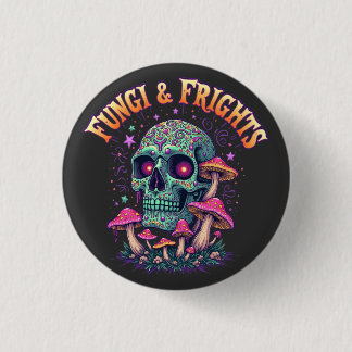 Fungi & Frights  3 Cm Round Badge