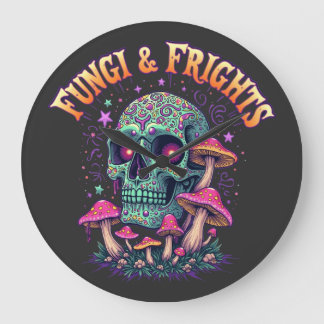 Fungi & Frights  Large Clock