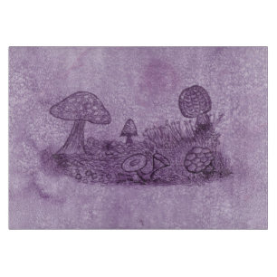 Fungi Meadow Cutting Board
