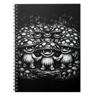Fungus Folk • Forest Creatures by BurnsInHell Notebook