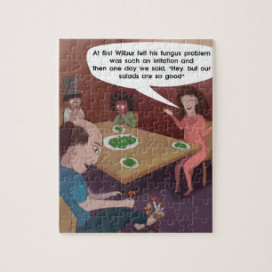 FunGuy ToedStools For Dinner Funny Jigsaw Puzzle