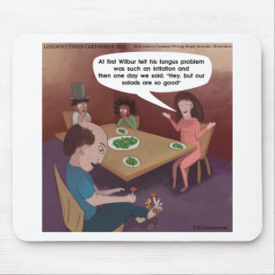 FunGuy ToedStools For Dinner Funny Mouse Mat