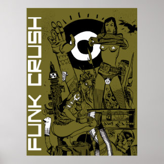 Funk Crush Print/Poster Poster