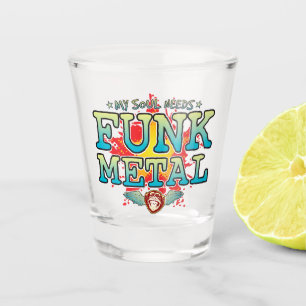 Funk Metal Soul Shot Glass