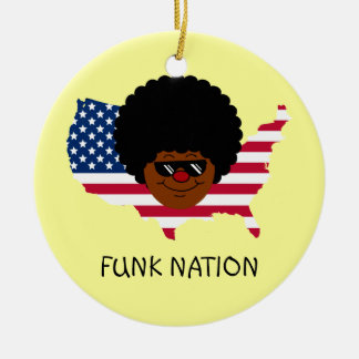Funk Nation: The United States of Funk Ceramic Tree Decoration