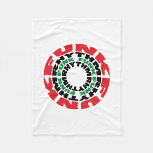 Funk Rhythm Funk Funk Rhythm Fleece Blanket