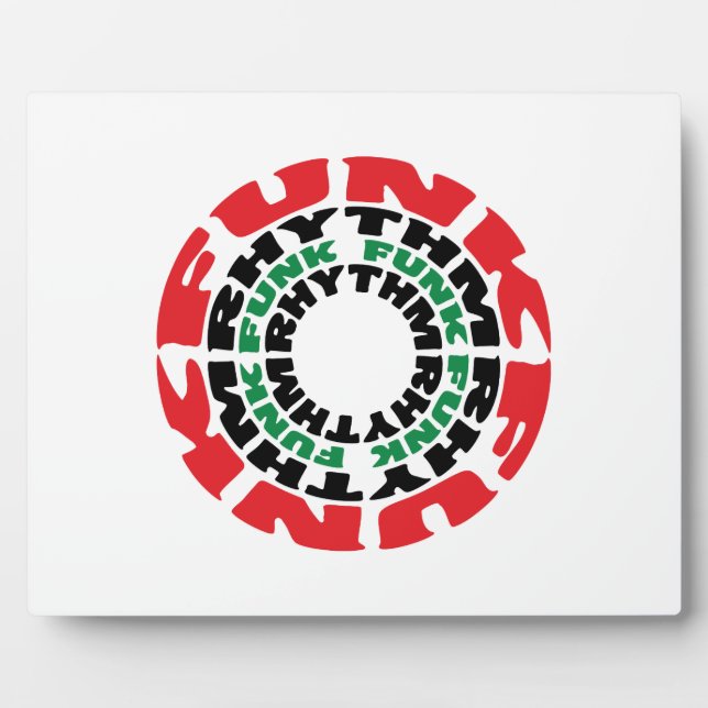 Funk Rhythm Funk Funk Rhythm Plaque (Front)