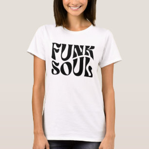 Funk Soul retro music logo design T-Shirt