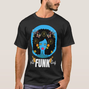 Funk Soulful Jazz Colorful Music T-Shirt
