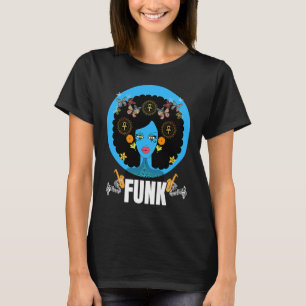 Funk  Soulful Jazz Colorful Music T-Shirt