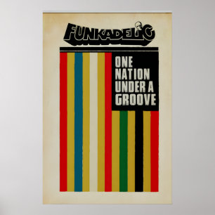 Funkadelic Officially Licensed Print - One Nation