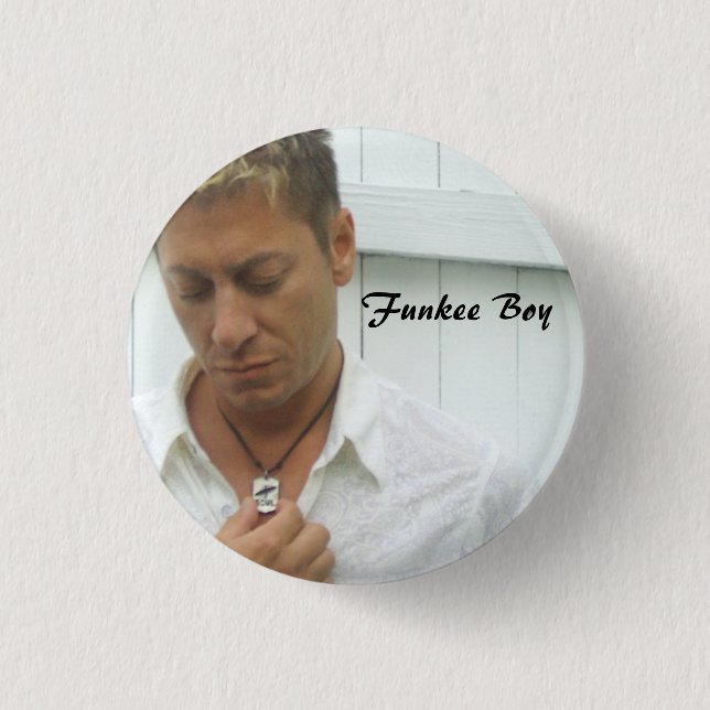 Funkee Boy 3 Cm Round Badge (Front)
