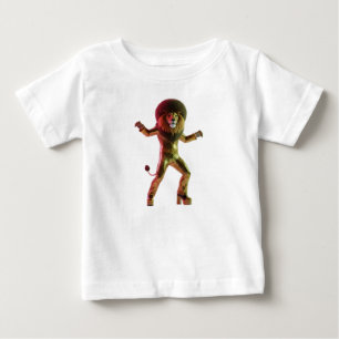 Funky 70s Disco Lion in Gold Sequin Jumpsuit