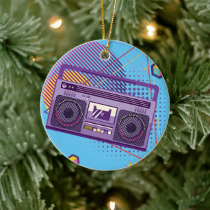 80s themed christmas ornaments clearance