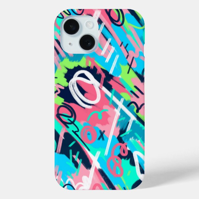 Funky Abstract Art  Case-Mate iPhone Case (Back)