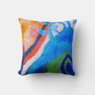 Funky Abstract Art Cushion