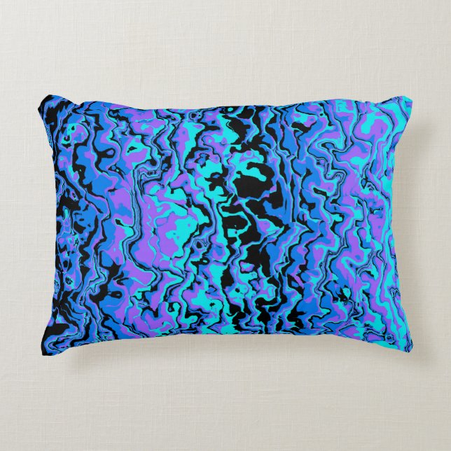 Funky Abstract Decorative Cushion (Front)