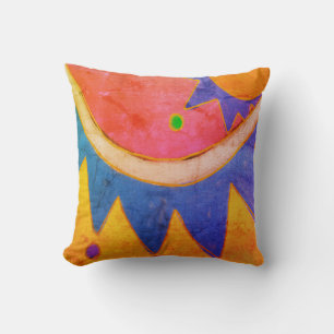 Funky Abstract Painting Cushion