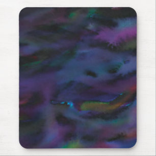 Funky abstract smokey water colour  mouse mat