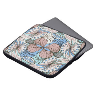 funky abstract swirl pattern laptop sleeve
